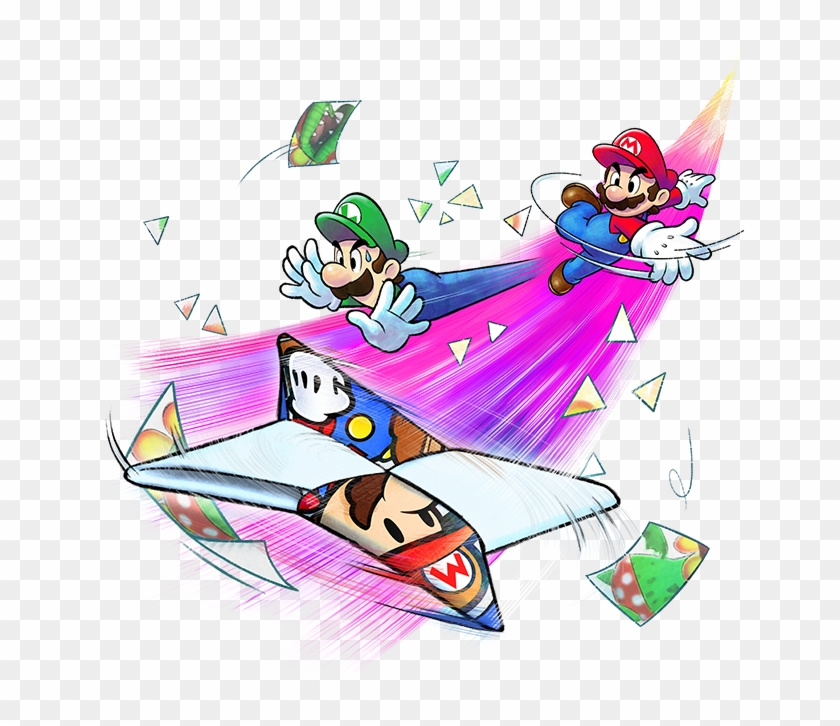 Our Trio Of Heroes - Mario And Luigi Paper Jam #170399