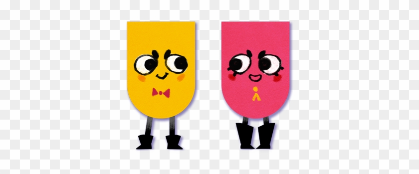 In This Action-puzzle Game, Paper Pals Snip And Clip - Snipperclips Characters #170427