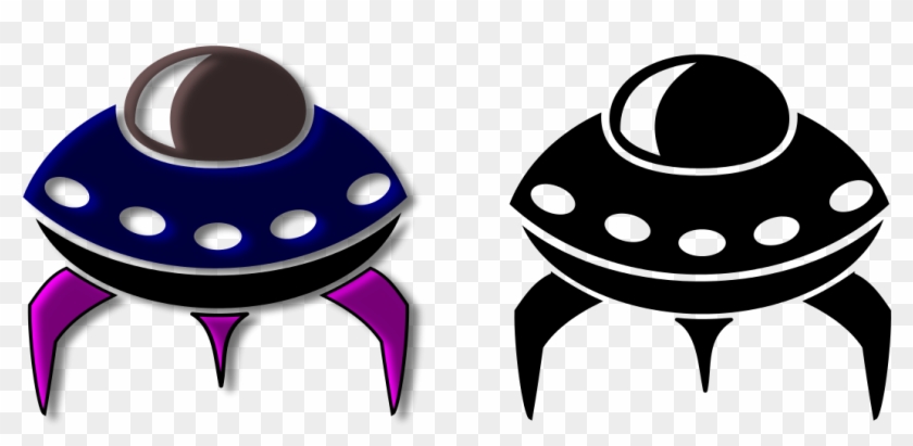 Alien Spaceship Icon Clipart By Marauder - Alien Ufo Queen Duvet #171509