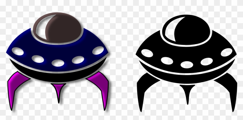Clipart Alien Spaceship Icon - Spaceship Vector #171689