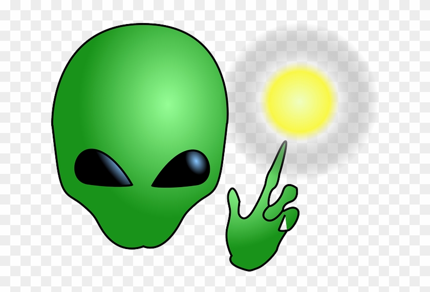 Head, Point, Hand, People, Alien, Face, Cartoon, Light - Extraterrestrials In Fiction #171725