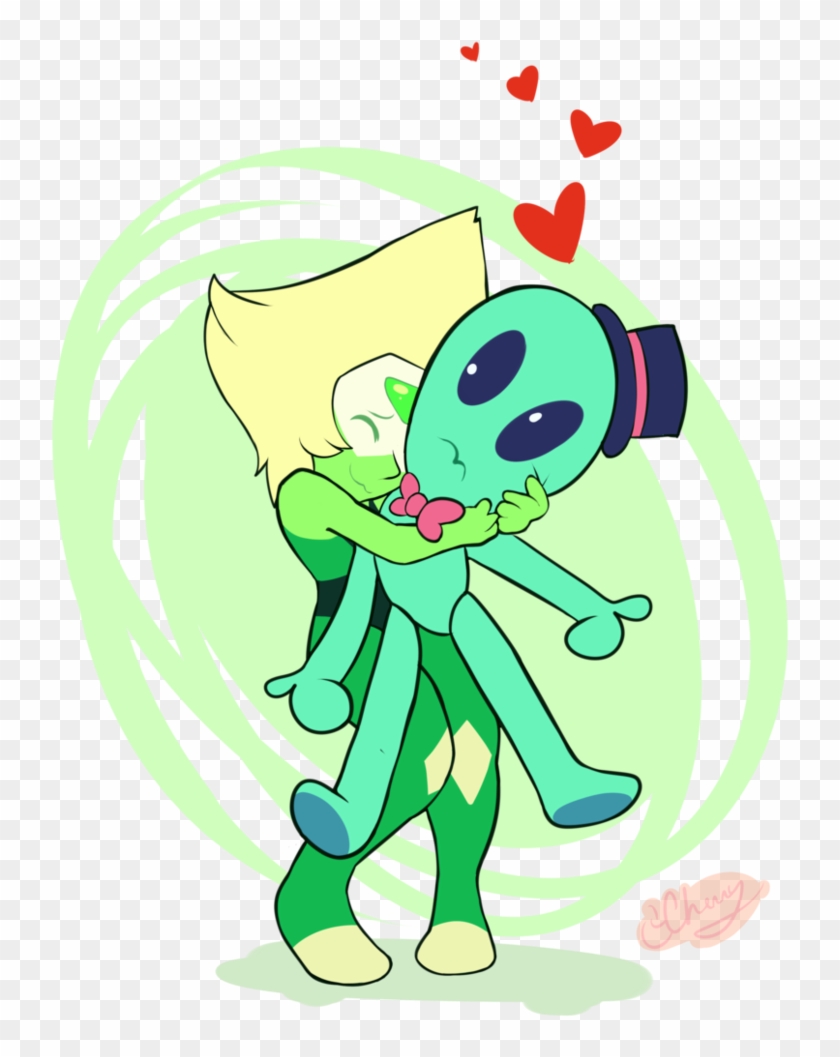 Peridot's Plush By Incrediblecherry - Peridot And Alien Plush #171762