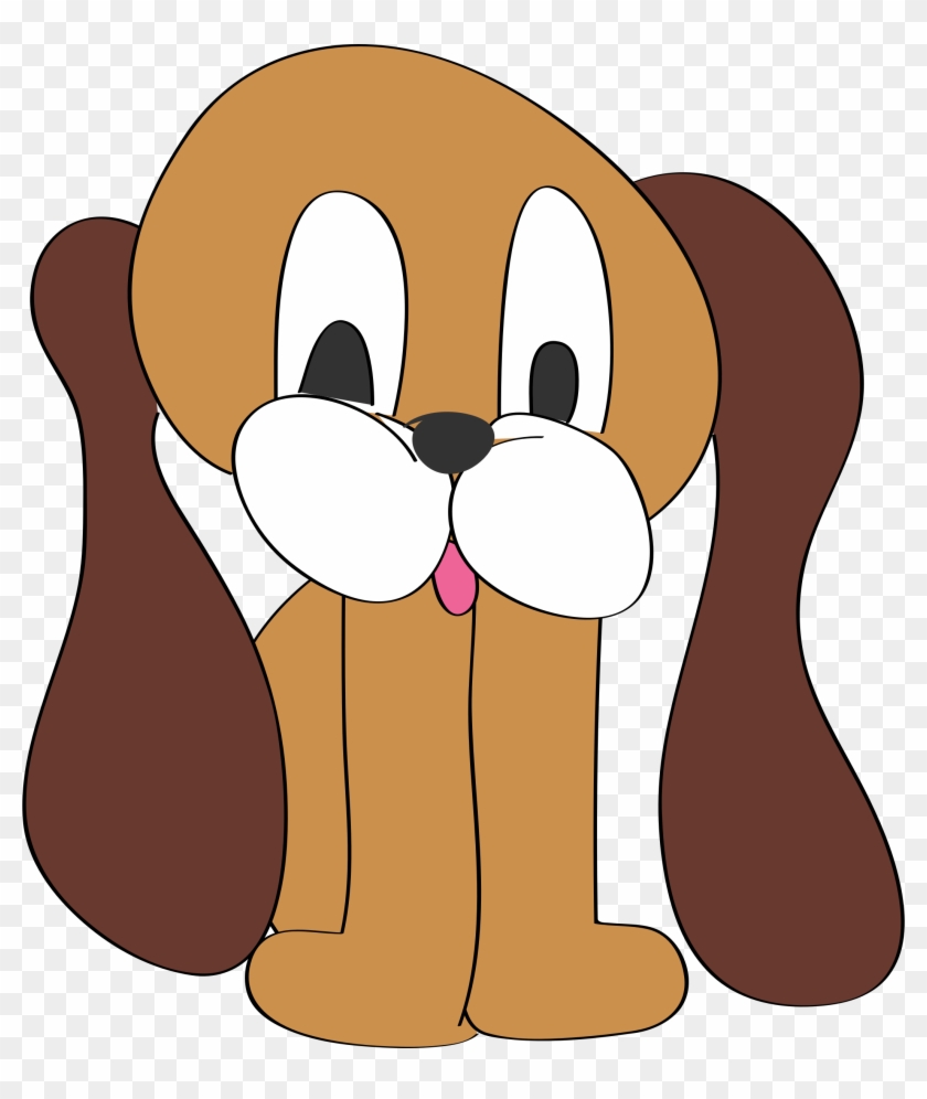 Clipart - Long Ear Dog Cartoon #172503