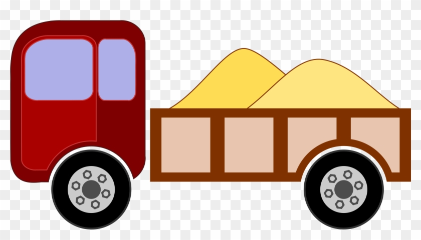 Pick Up Truck Clip Art - รถ ดั้ ม การ์ตูน #172620