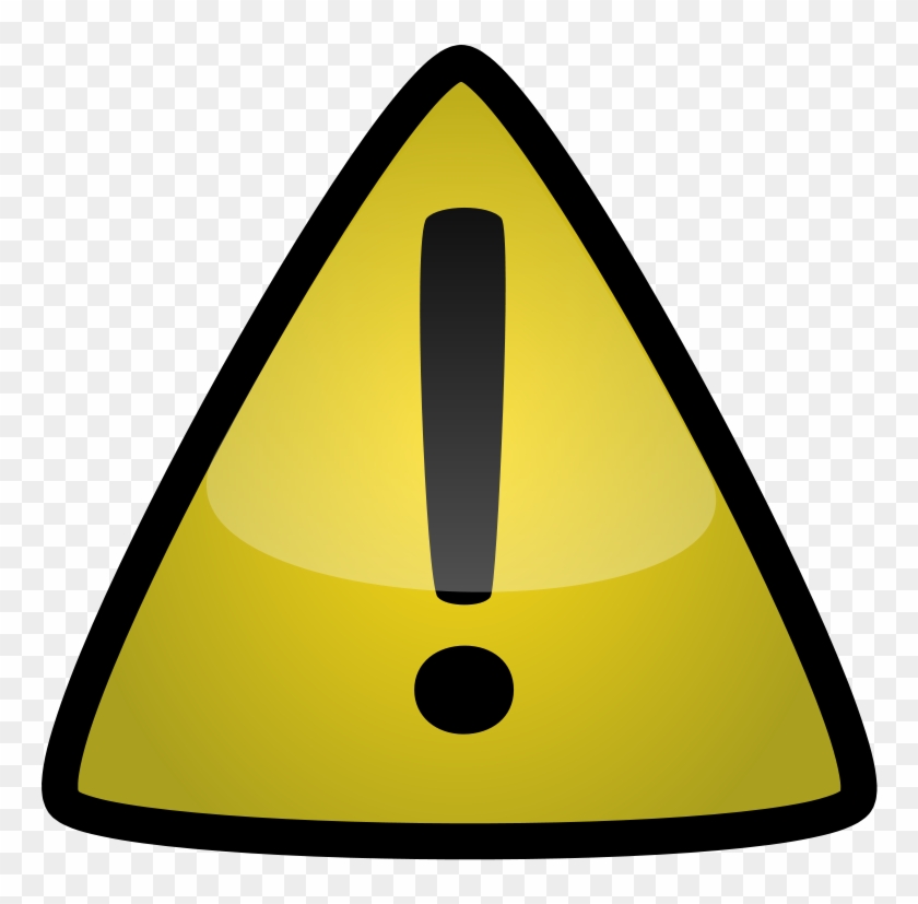 Warning Clip Art - Zolty Trojkat Z Wykrzyknikiem #172672