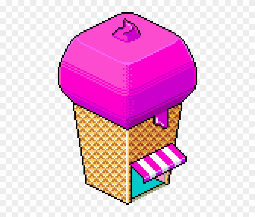 Quickhoney Pixel/birdview/pt Icecreamparlor 03 1n - レニベース #172712