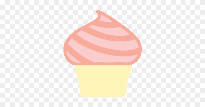 Classic Moist Vanilla Cake Topped Off With Creamy Buttercream - Soft Serve Ice Creams #172881