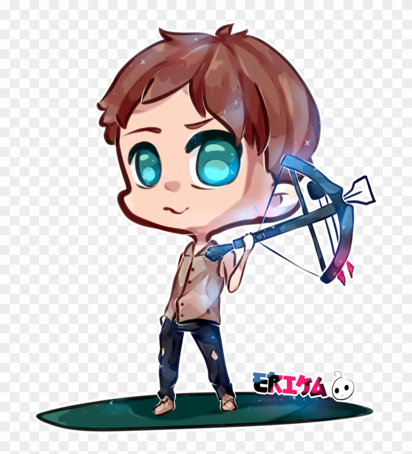 The Walking Dead Clipart Kawaii - Daryl Kawaii #173300