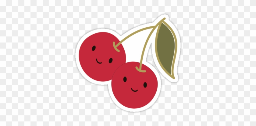 Clip Art - Kawaii Cherries #173361