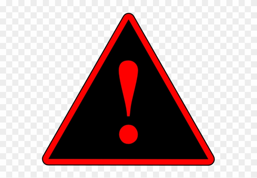Image Result For Red Warning Png Sign - Traffic Sign #173526
