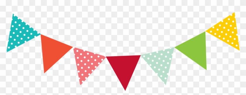 Pennant Banner Clipart - Garden Party Clip Art #173634
