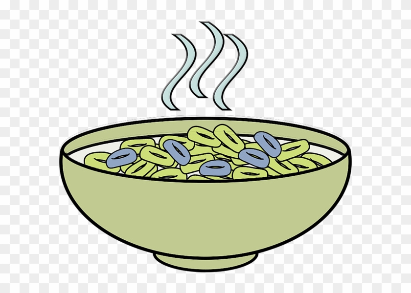 Cereal, Clipart, Cartoon, Food, Breakfast, Bowl - Happy Face #173738