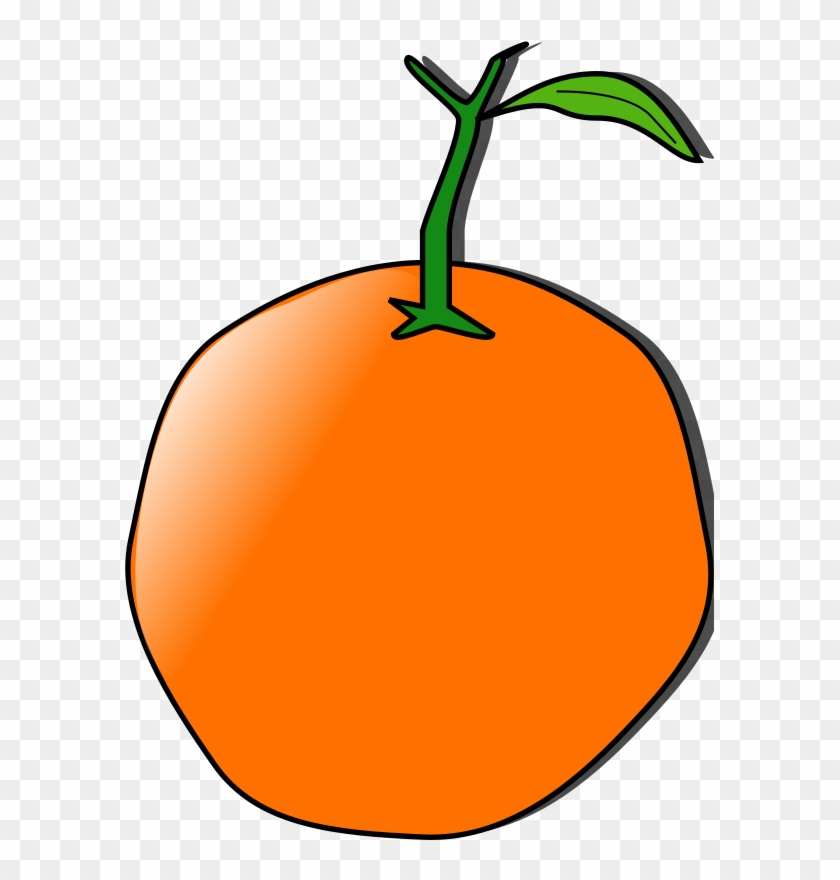 Free Vector Orange Clip Art - Custom Orange Shower Curtain #173842