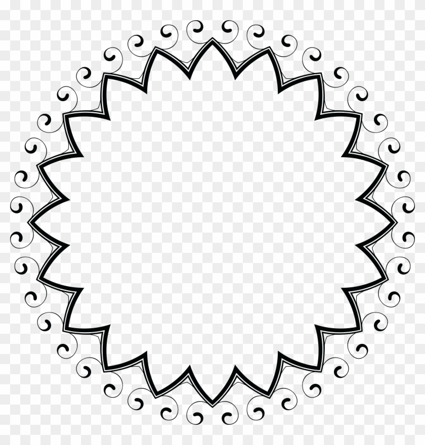 Free Clipart Of A Frame Design Element - Person With Thought Bubble #173885