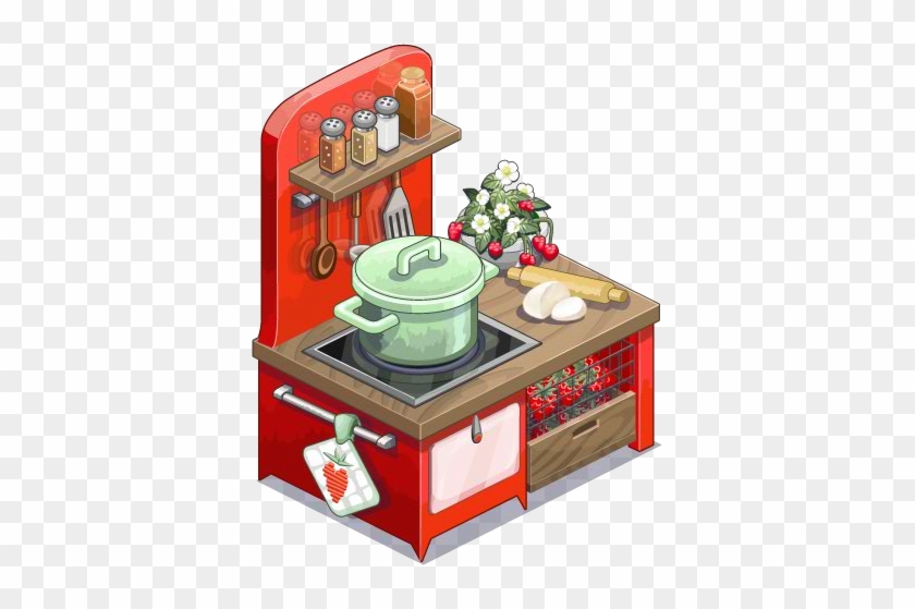 Station-spring Strawberry Stove - Station-spring Strawberry Stove #951813