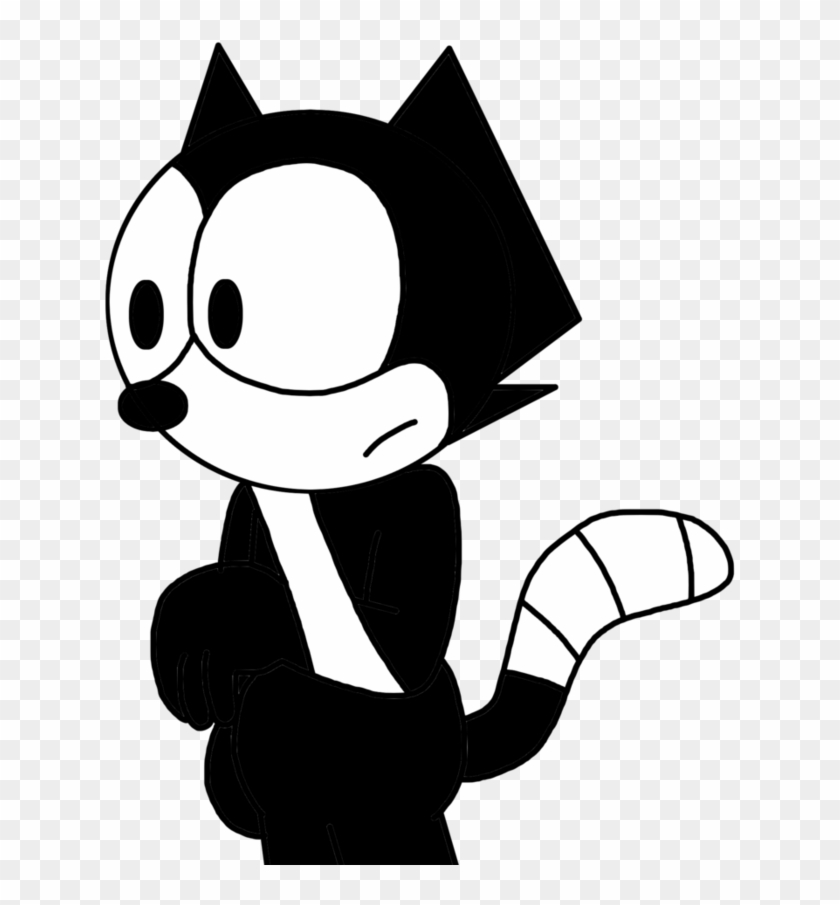 Felix With Broken Arm And Tail By Marcospower1996 - Cartoon #951852