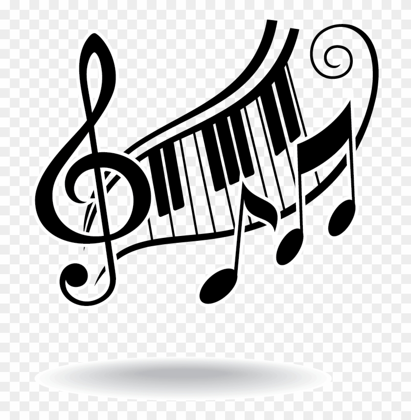 Player Piano Musical Note - Piano Keys And Music Notes #951995
