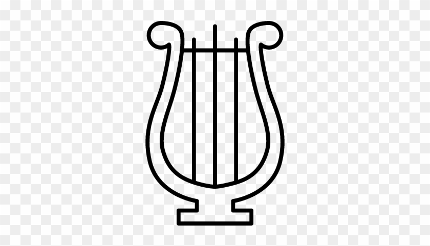 Old Harp Vector - Old Harp #952076