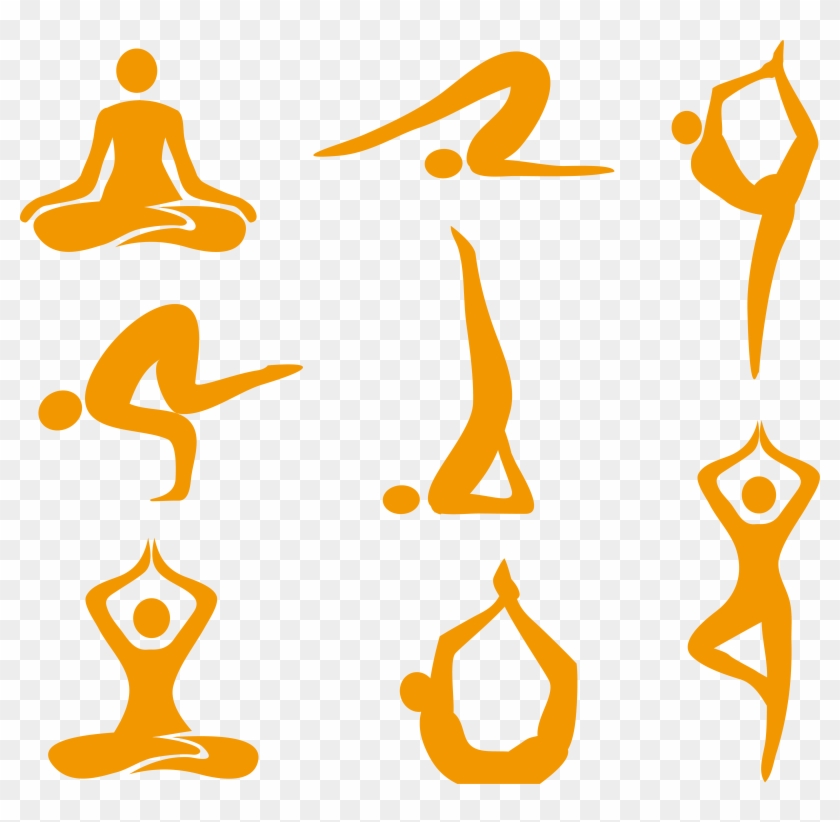 Yoga Asana Royalty-free Illustration - Meditation Vector #952429