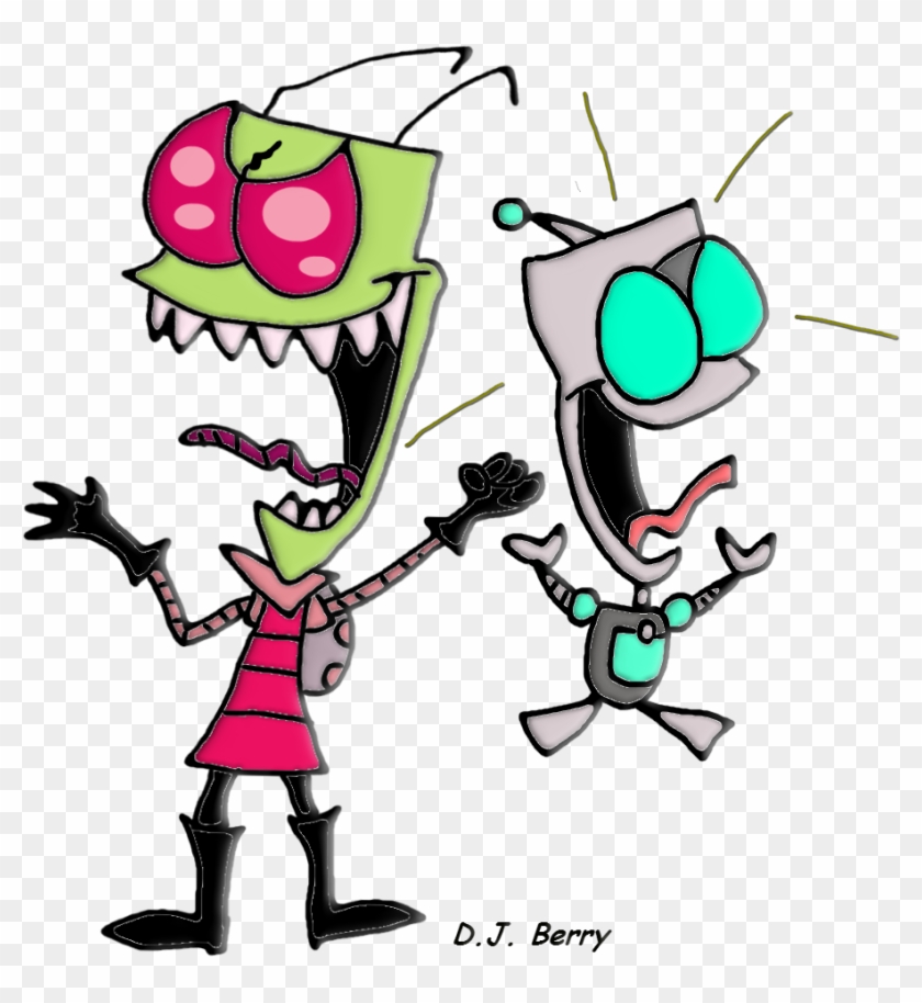 Zim And Gir - Cartoon #953208