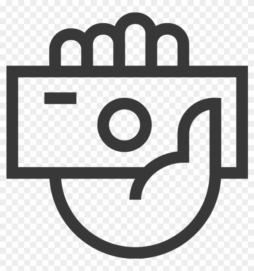 Icon Money In Hand Inactive - Payment #953880