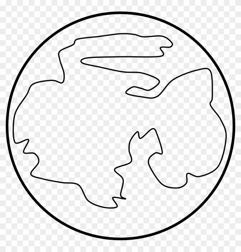 Planet Clipart Black And White - Clip Art #953926