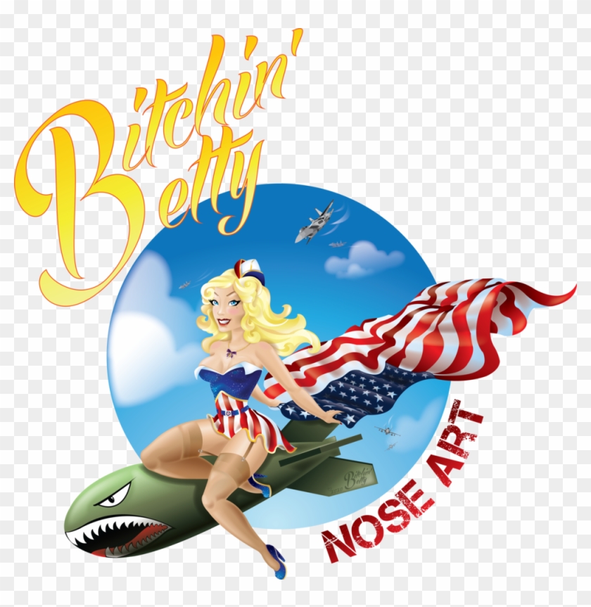 Xxl Military Green Bitchin' Betty T-shirts - Xxl Military Green Bitchin' Betty T-shirts #954156