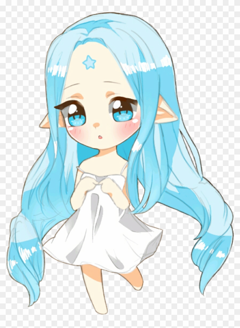 Little Blue Elf By Miuramen Little Blue Elf By Miuramen - Cartoon #954317
