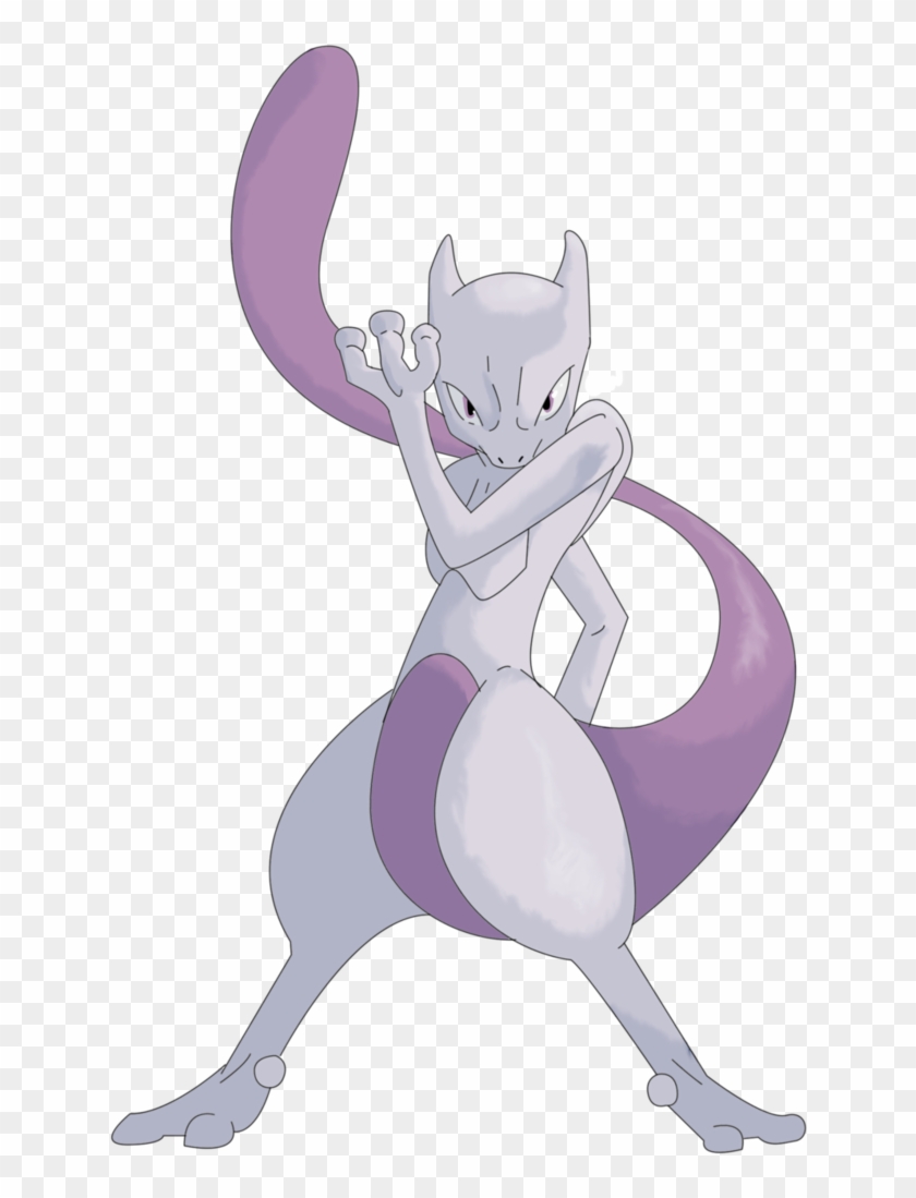 Mewtwo By Cherubimonx - Cartoon #954442