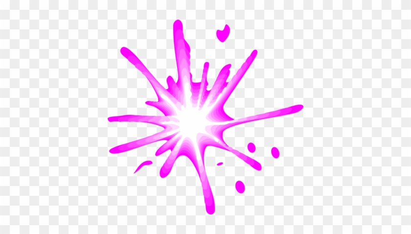 Cool Clip Art Transparent Background Paint Splatter - Pink Splash No Background #954668