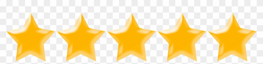 Five Stars - 5 Star Review Png #954700