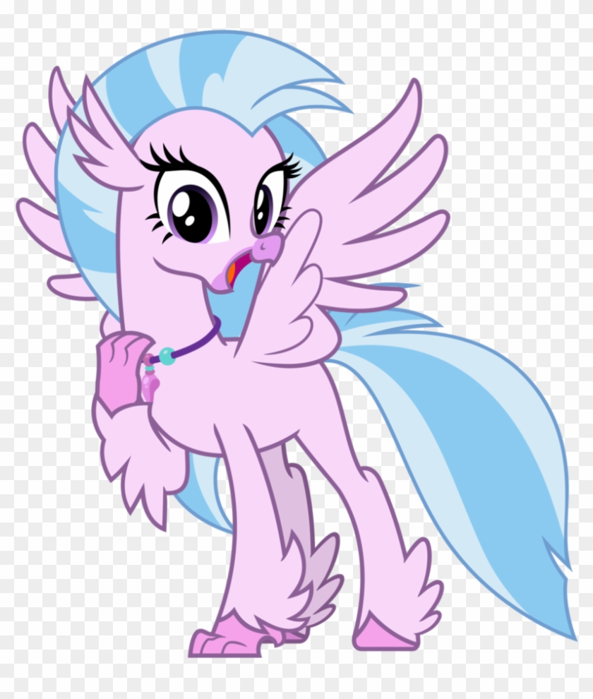Silverstream The Hippogriff By Cheezedoodle96 - Mlp Hippogriff Silverstream #954763