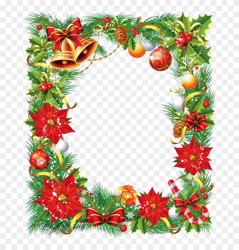 Image Du Blog Zezete2 Centerblog Net Christmas Frames - Christmas Card Frame Png #955031