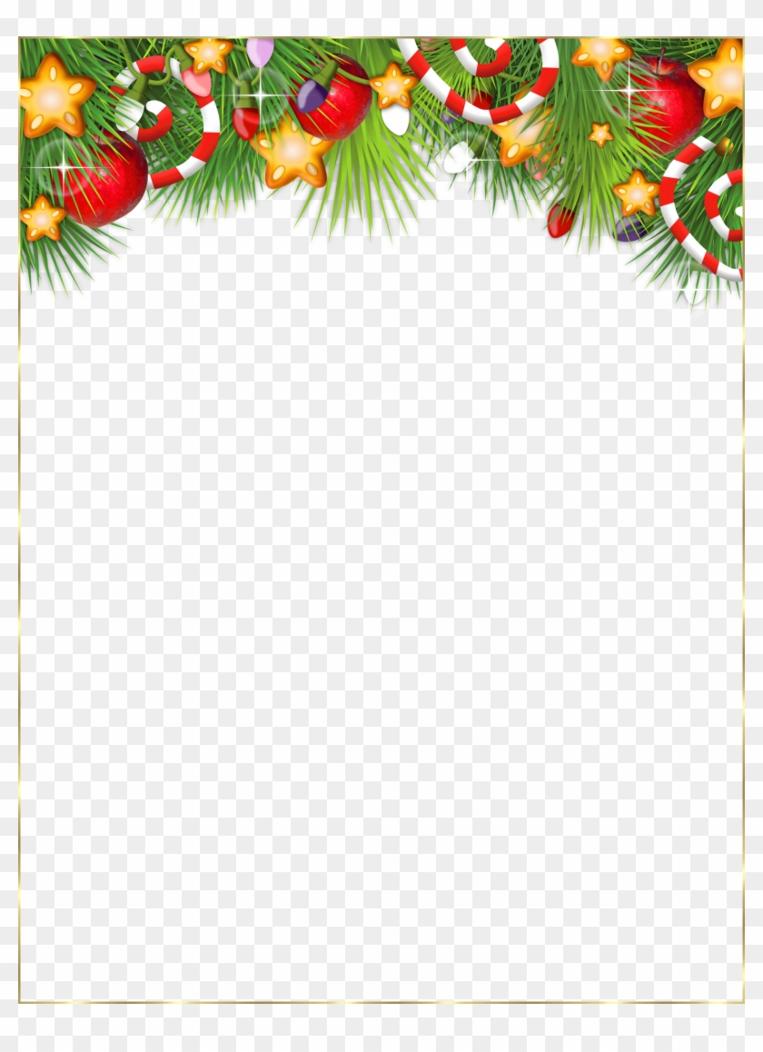 Cute Transparent Christmas Photo Frame - Scrapbooking #955316