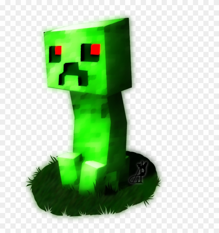 Creeper Chibi By Mantiscat - Drawing #955380