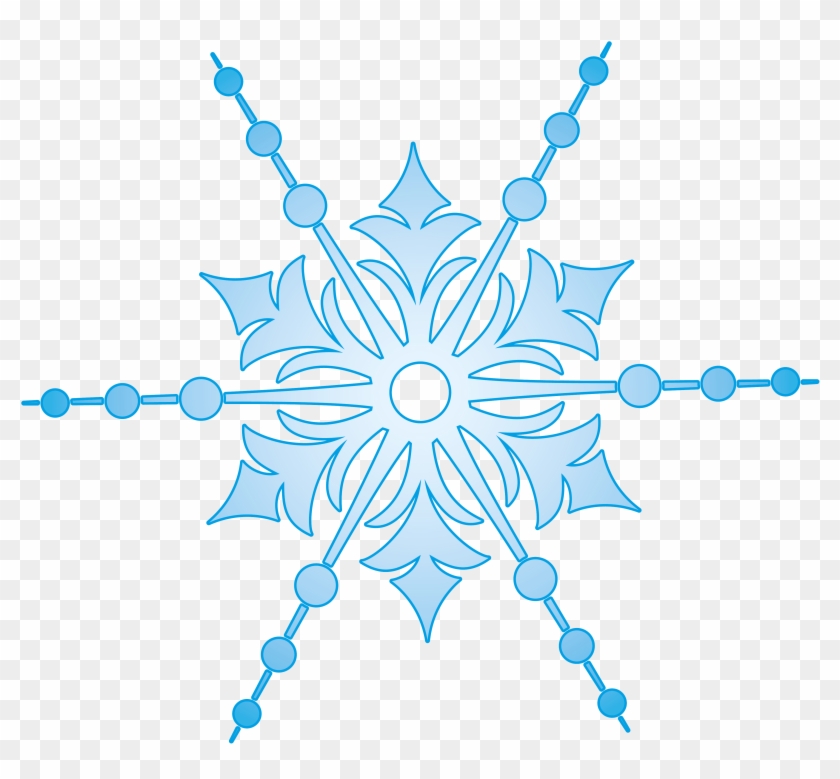 Symbol Snowflake Crystal Frost - Eiskristall Clipart #955869