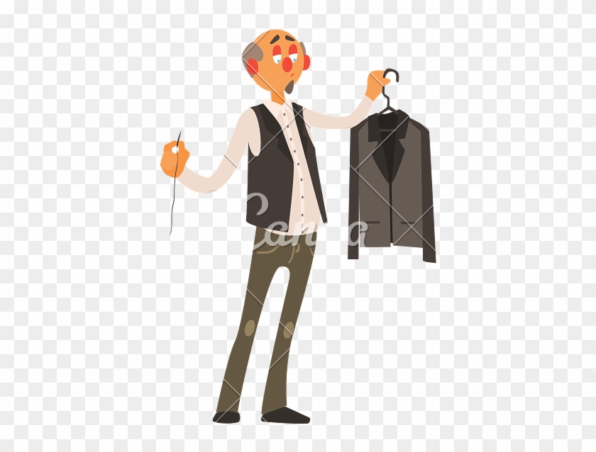 Profession Tailor - Vector Graphics #956685