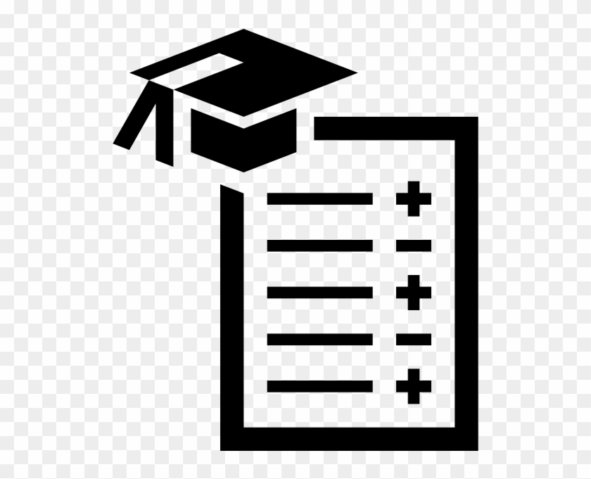 Report Card Grading In Education School Student - Black And White Report Card Clipart #956730
