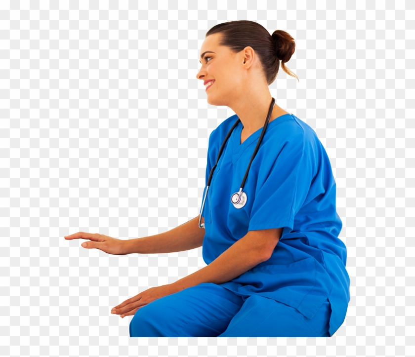 Profession July April Health Physician - Nurse Sitting Png #956754