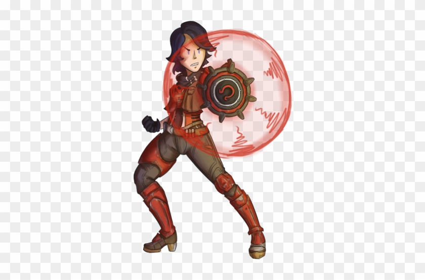 Cartoon Pin-up Girl Headgear Profession - Borderlands #956838