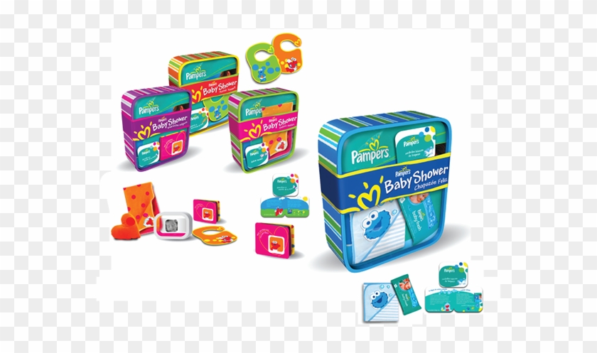 Pampers Baby Shower Package - Wooden Block #956952