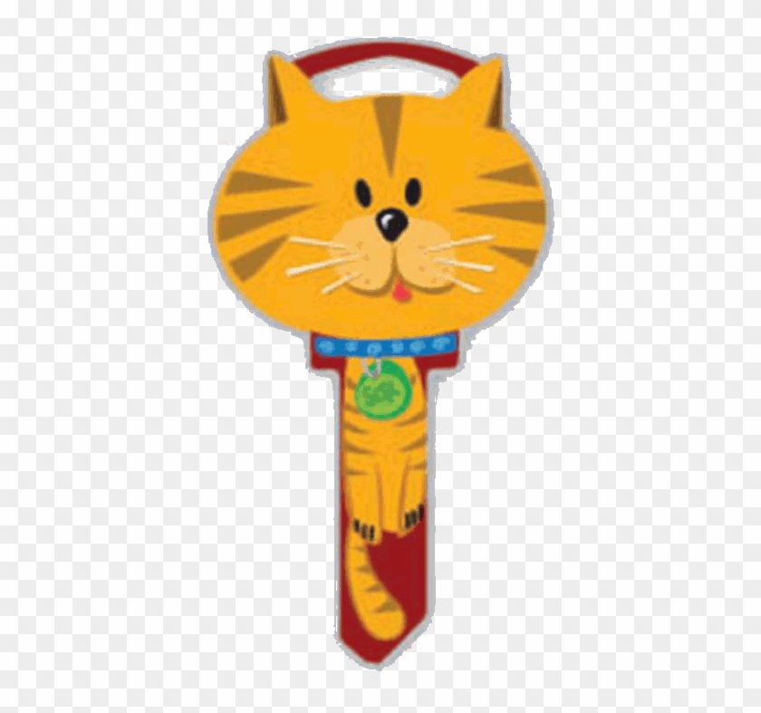 Cat House Keys - Lucky Line Key Shapes, Key Blank Cat B115s #957044