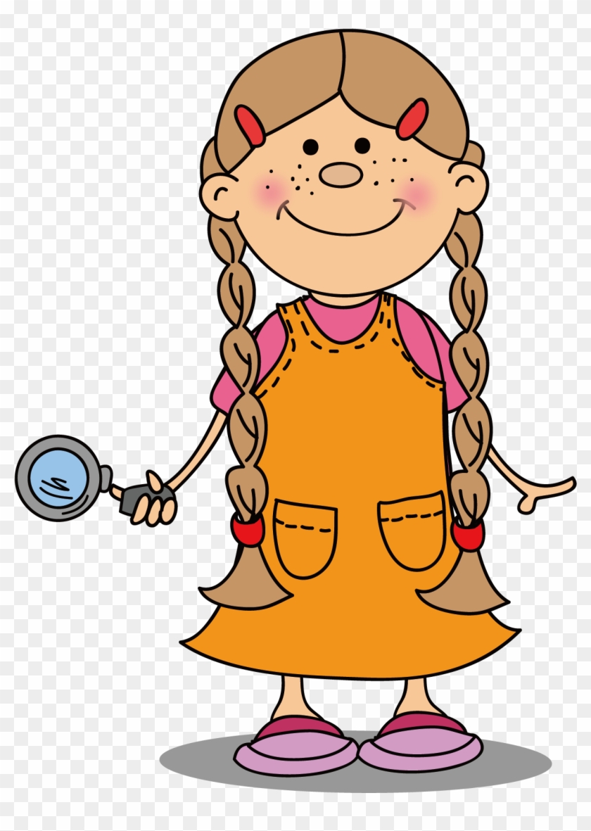Child Drawing Girl Boy - Cartoon Students #957598