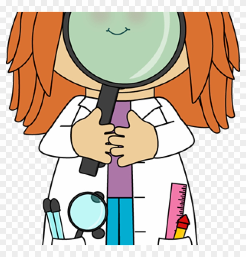 Science Clip Art Science Clip Art Science Images Free - Scientist With Magnifying Glass Clipart #957811
