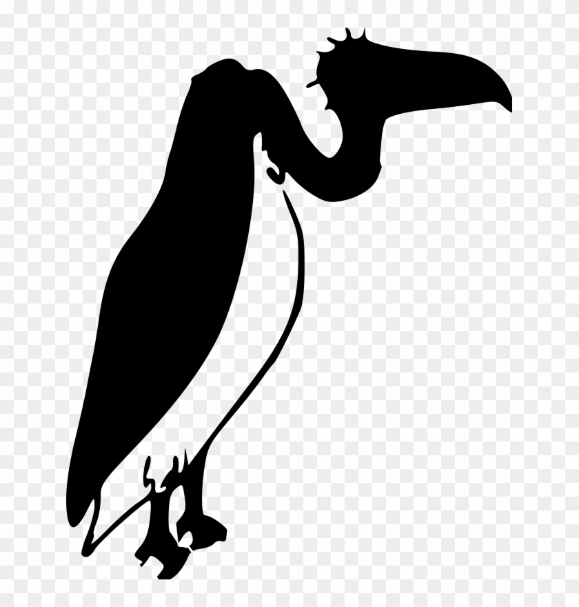 Cartoon Vulture Images - Geier Schwarz Weiß #957965