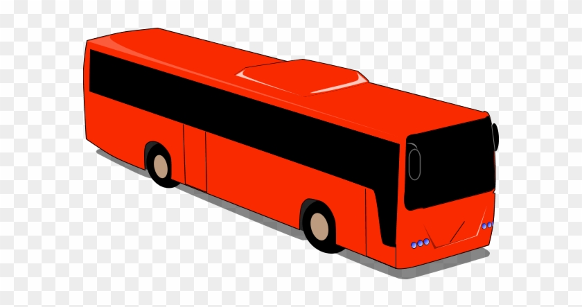 Bus Cartoon Blue #958771