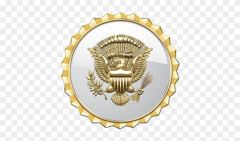 The Vice Presidential Service Badge Is An Identification - Emblem #958793