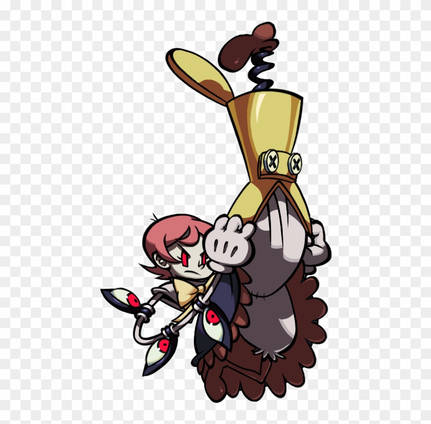 Double Turns Into Peacock And Attacks With Buzzin Buzzard - Peacock Move List Skullgirls #959557