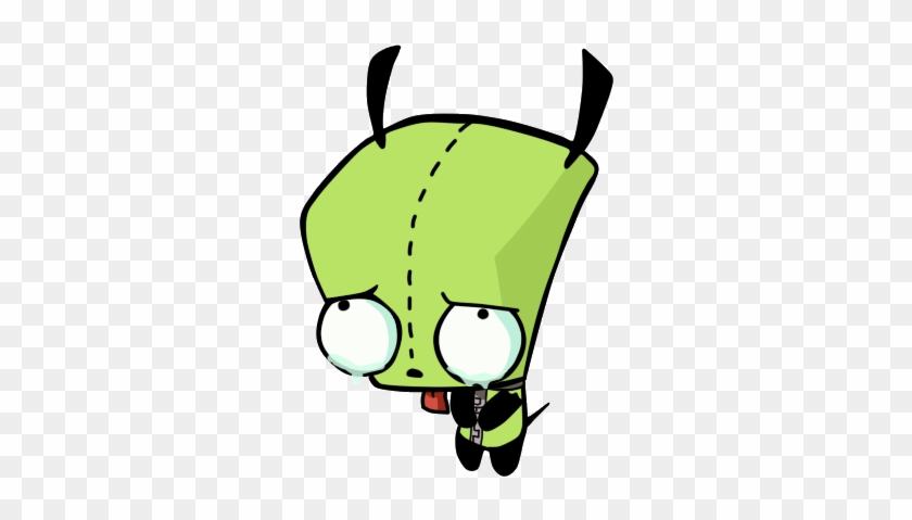 Crying Gir Vector By Candyutame - Sad Gir Invader Zim #959722