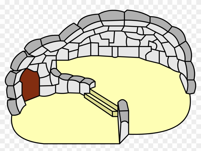 Split Level Snow Igloo - Club Penguin Split Level Igloo #960232